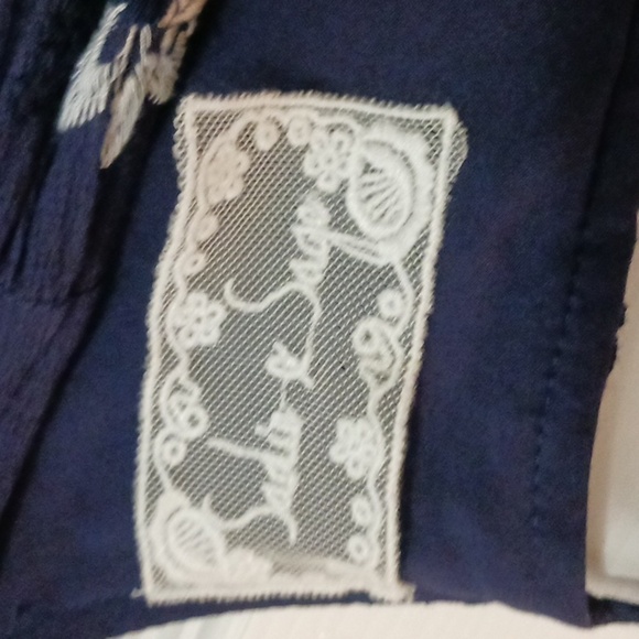 Sadie & Sage, Swing Dress Blue White Sz S - Picture 5 of 14